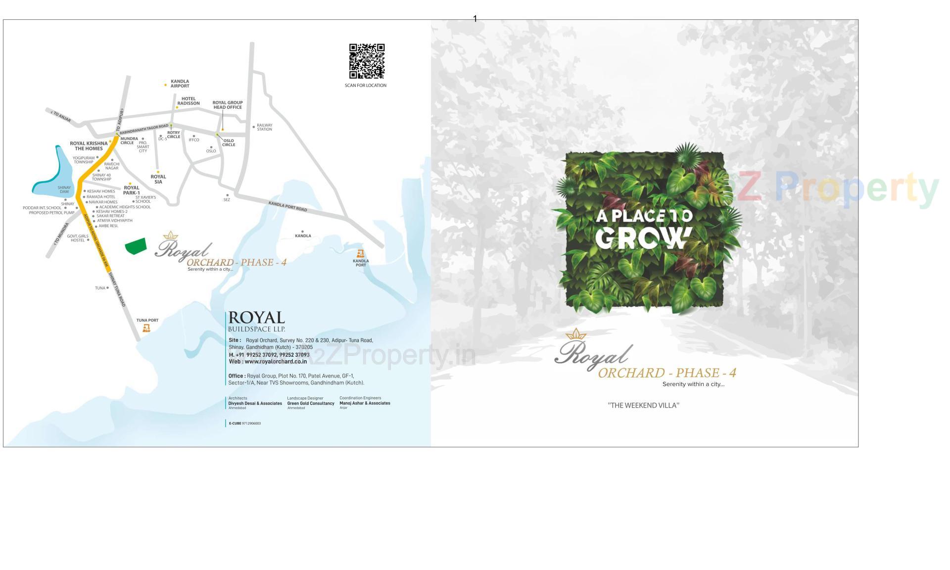  of real estate project Royal Orchard located at Shinay, Kutch, Gujarat