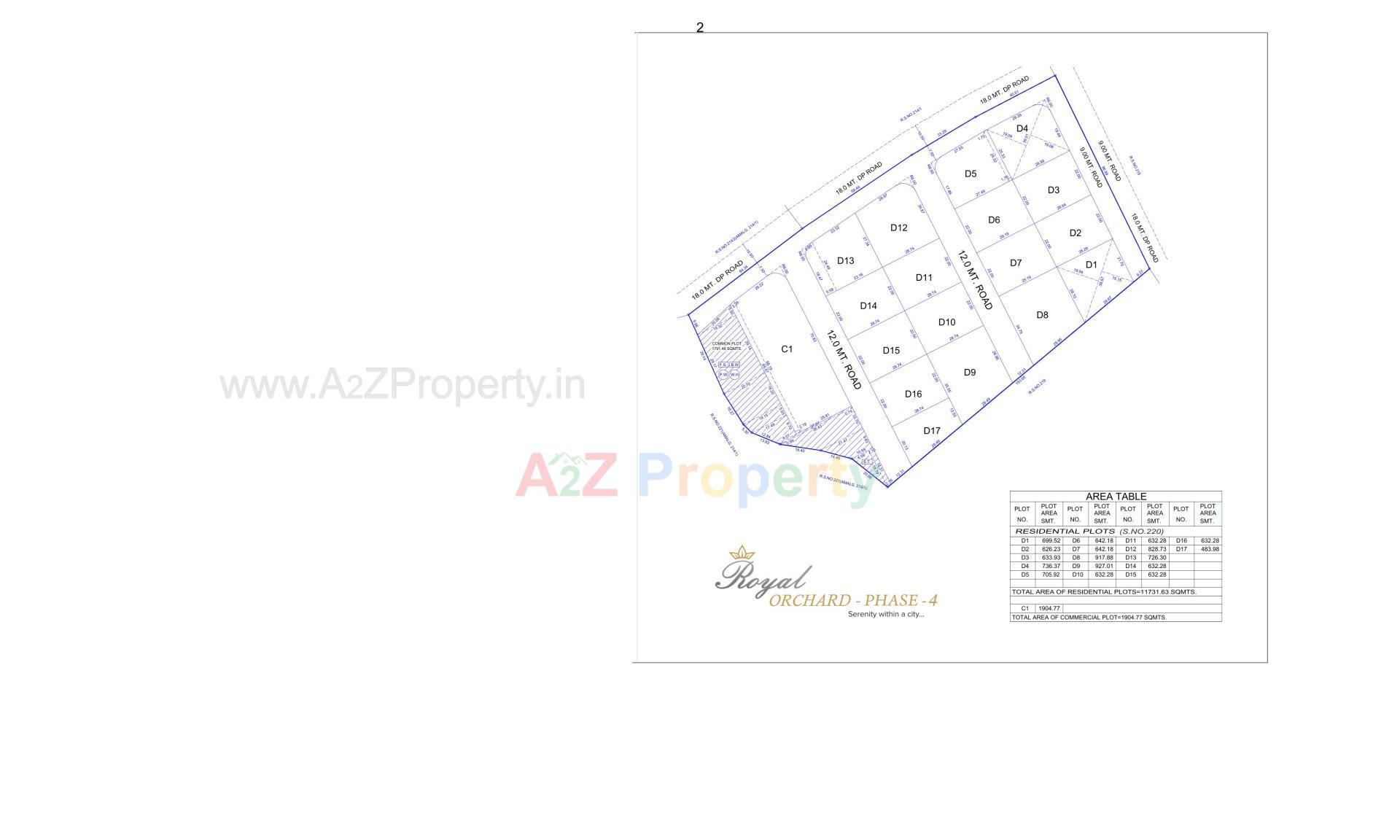  of real estate project Royal Orchard located at Shinay, Kutch, Gujarat