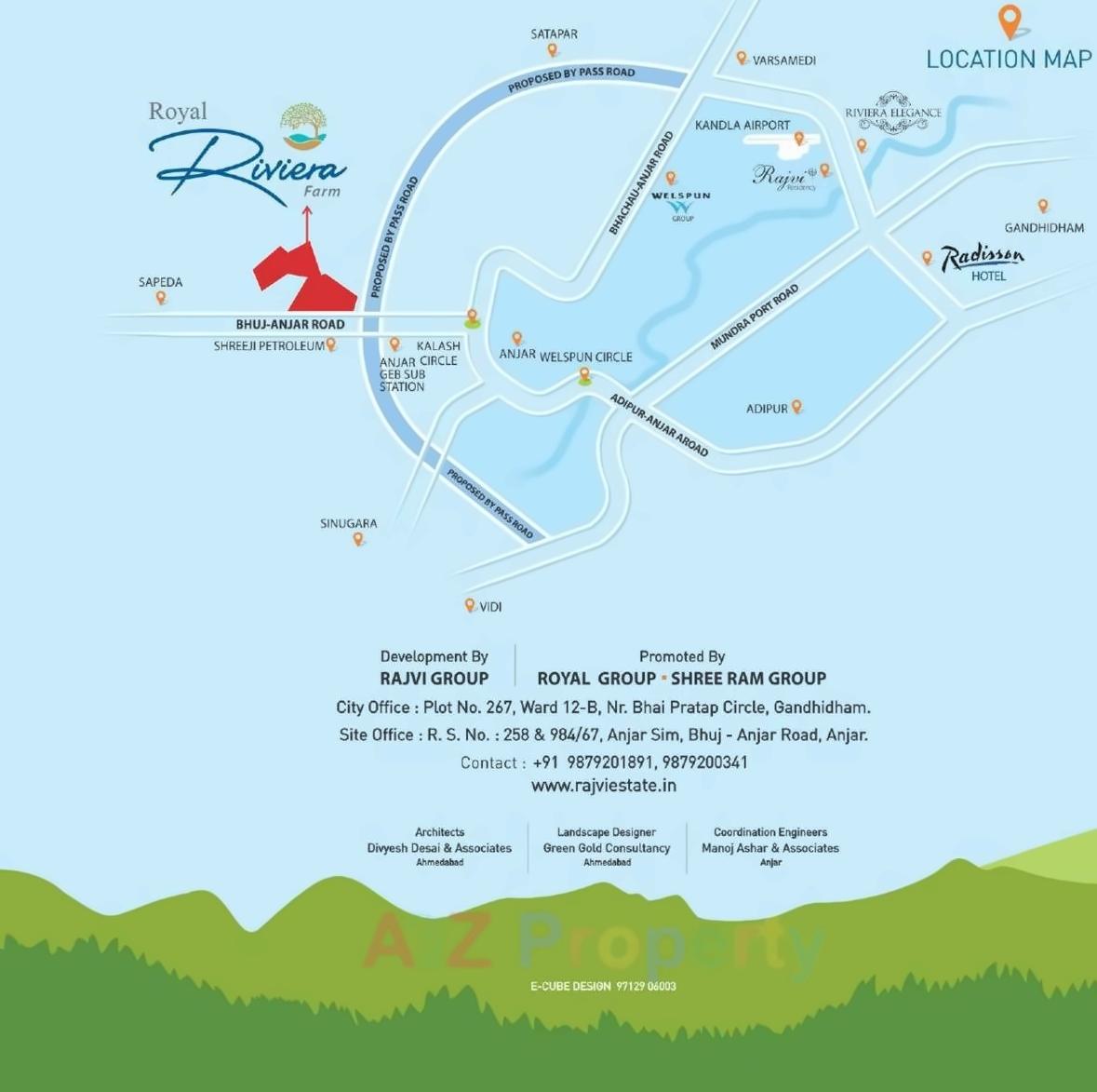  of real estate project Royal Riviera Farm located at Anjar, Kutch, Gujarat