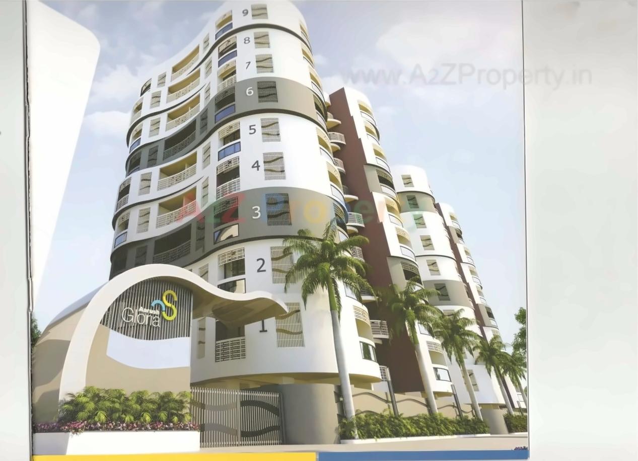 3D Elevation of real estate project Aarush Gloria located at Mehsana, Mehsana, Gujarat