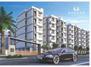 Elevation of real estate project Aarush Heights located at Mehsana, Mehsana, Gujarat