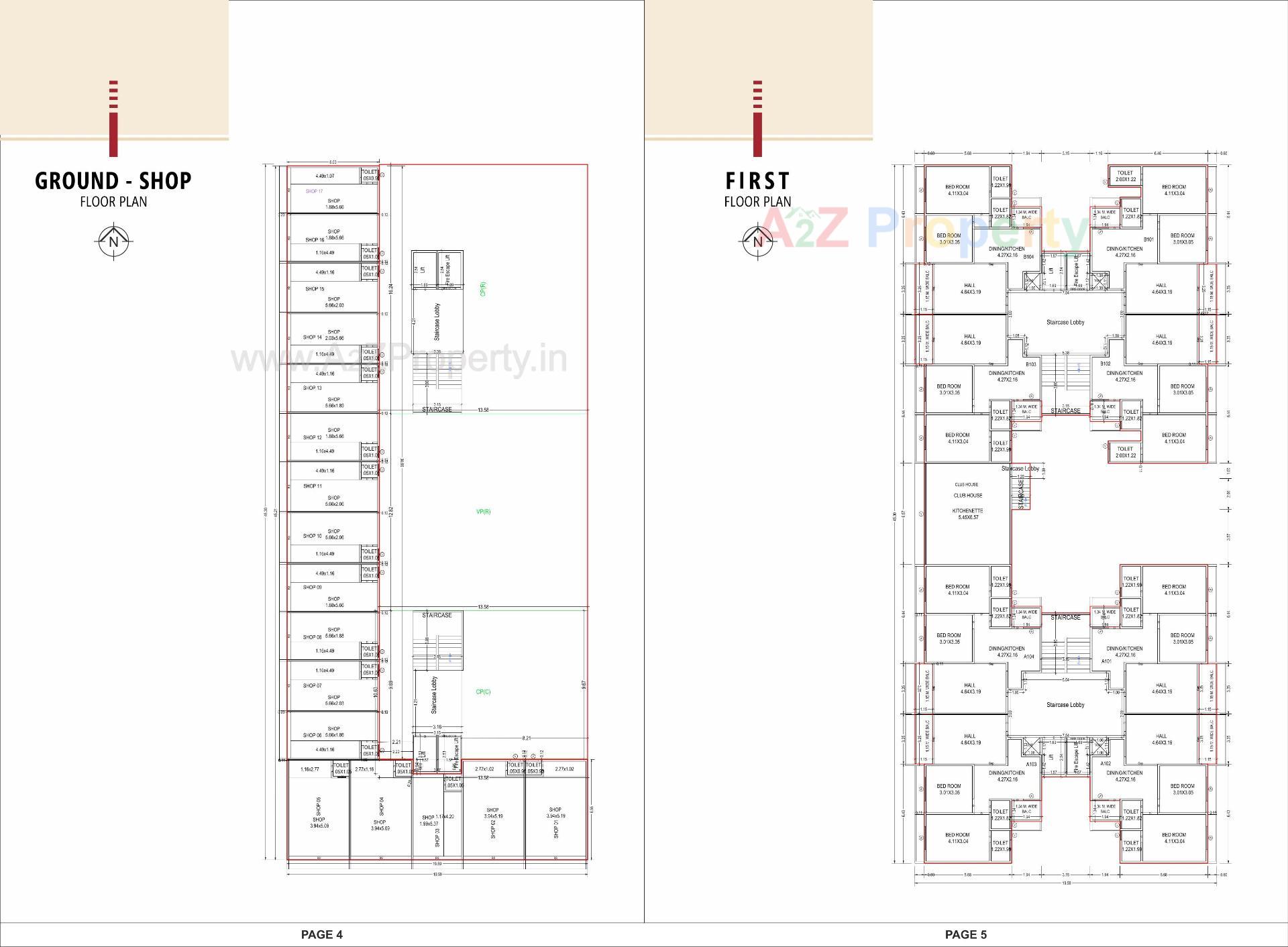 Layout of real estate project Ananta Sky located at Kadi, Mehsana, Gujarat