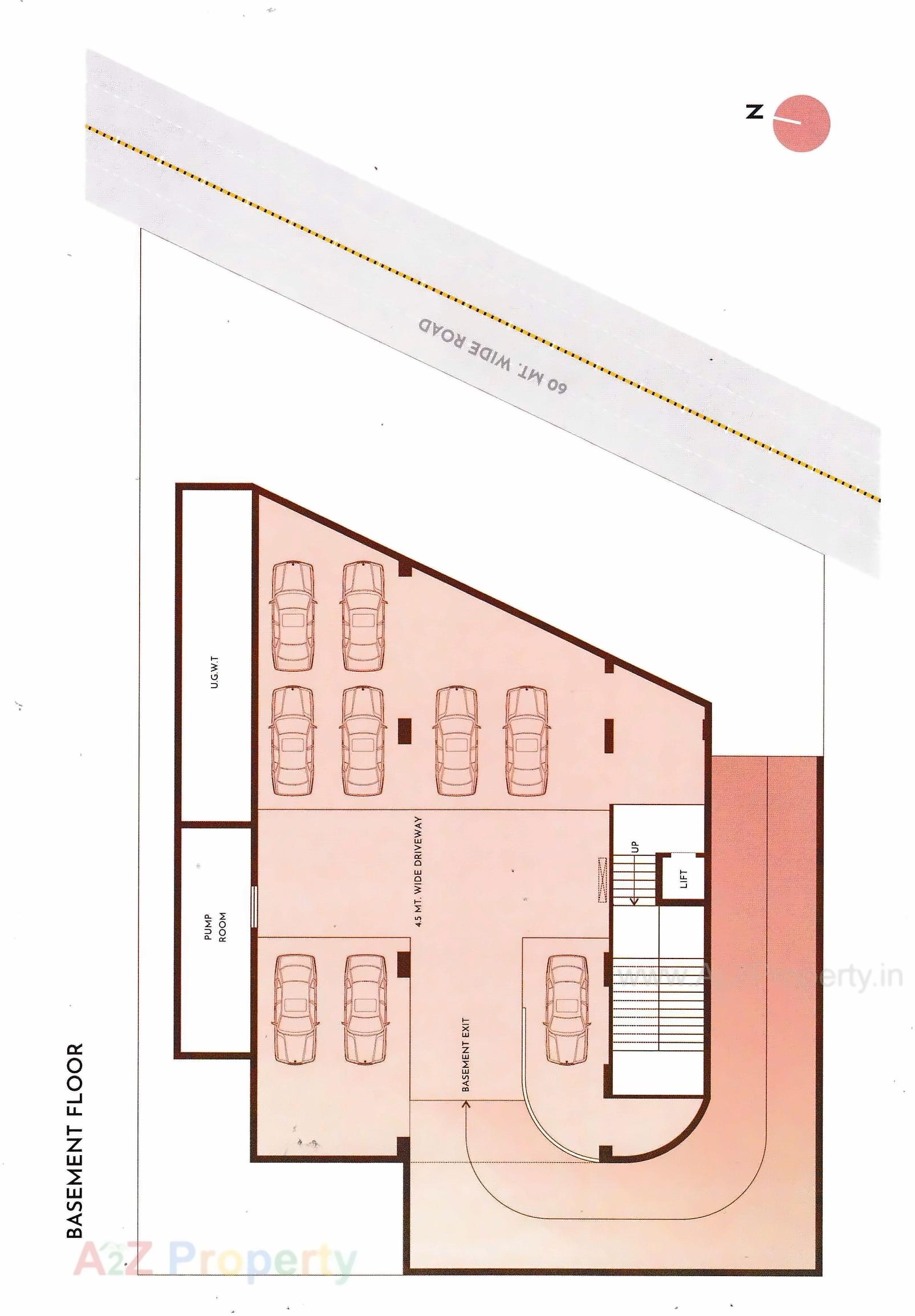 Layout of real estate project Ayunam Square located at Mehsana, Mehsana, Gujarat