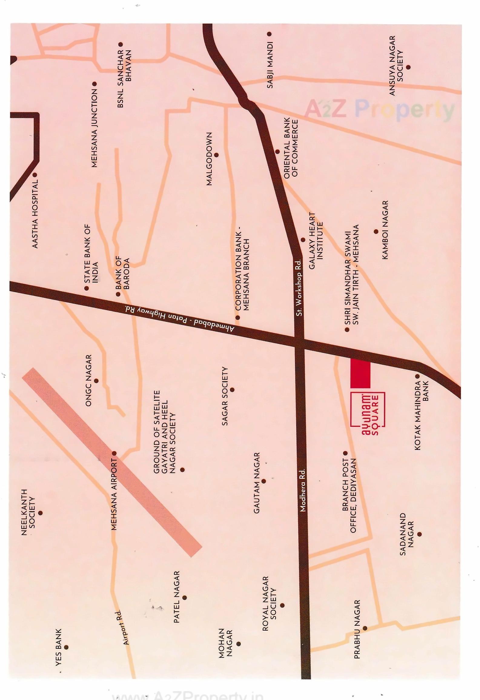  of real estate project Ayunam Square located at Mehsana, Mehsana, Gujarat