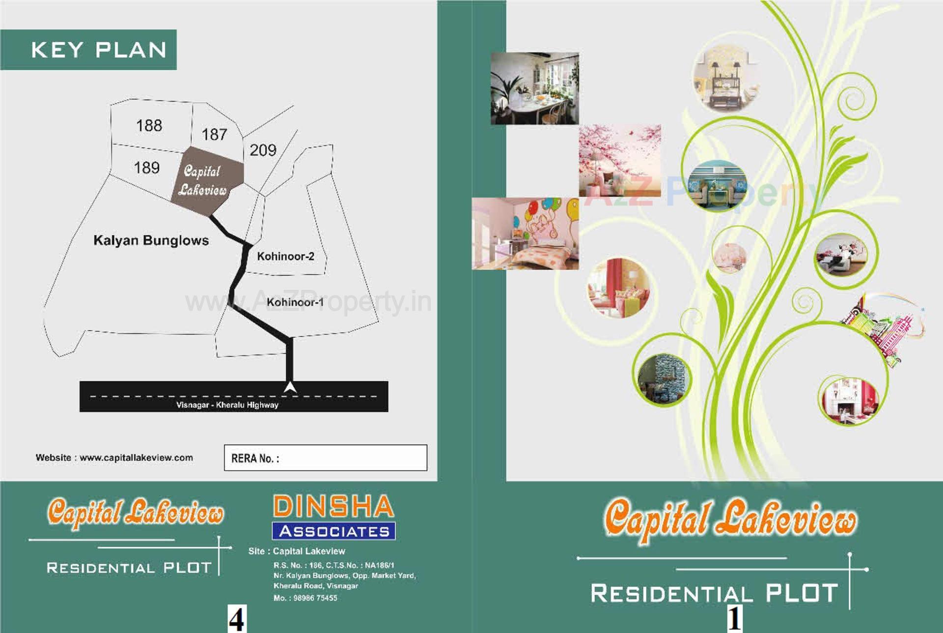  of real estate project Capital Lake View located at Visnagar, Mehsana, Gujarat