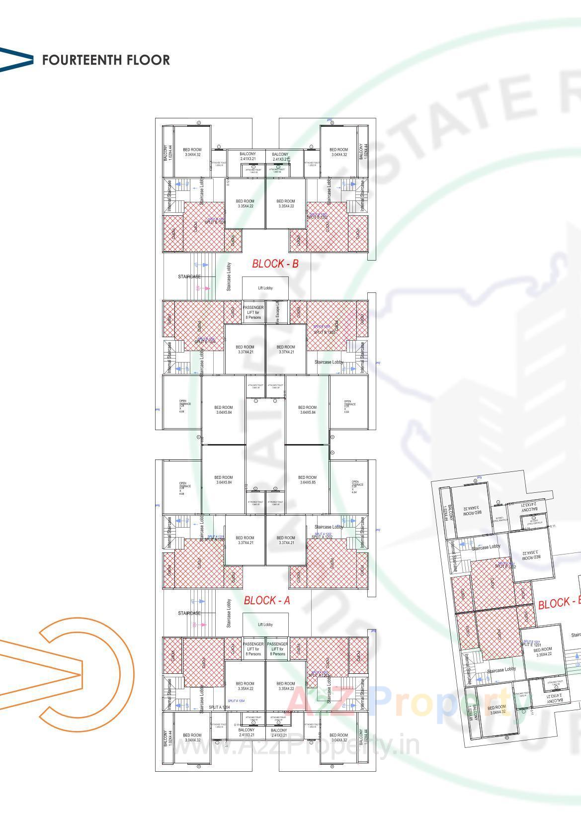 Layout of real estate project Central Vista located at Nagalpur, Mehsana, Gujarat