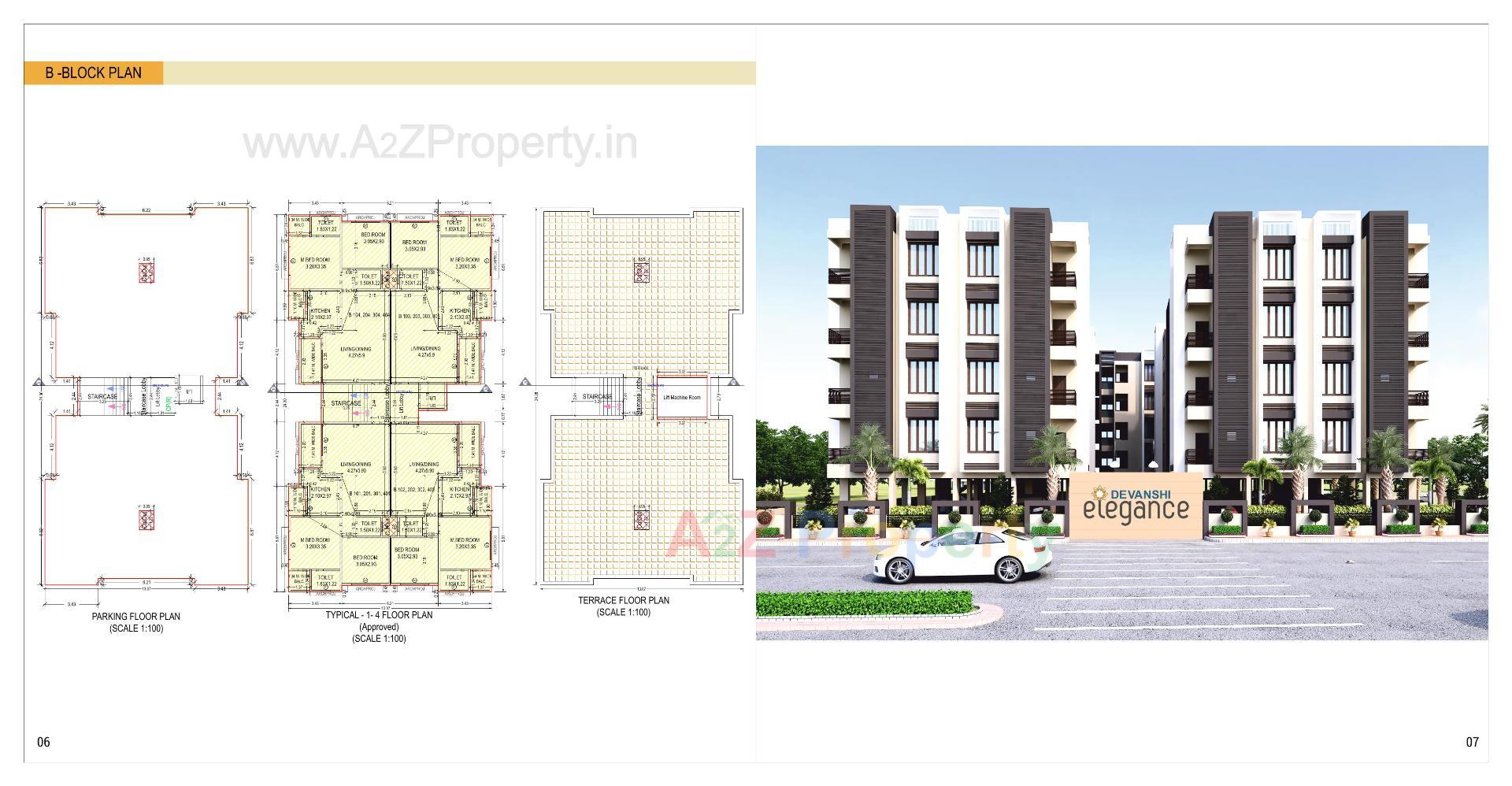 Layout of real estate project Devanshi Elegance located at Visnagar, Mehsana, Gujarat