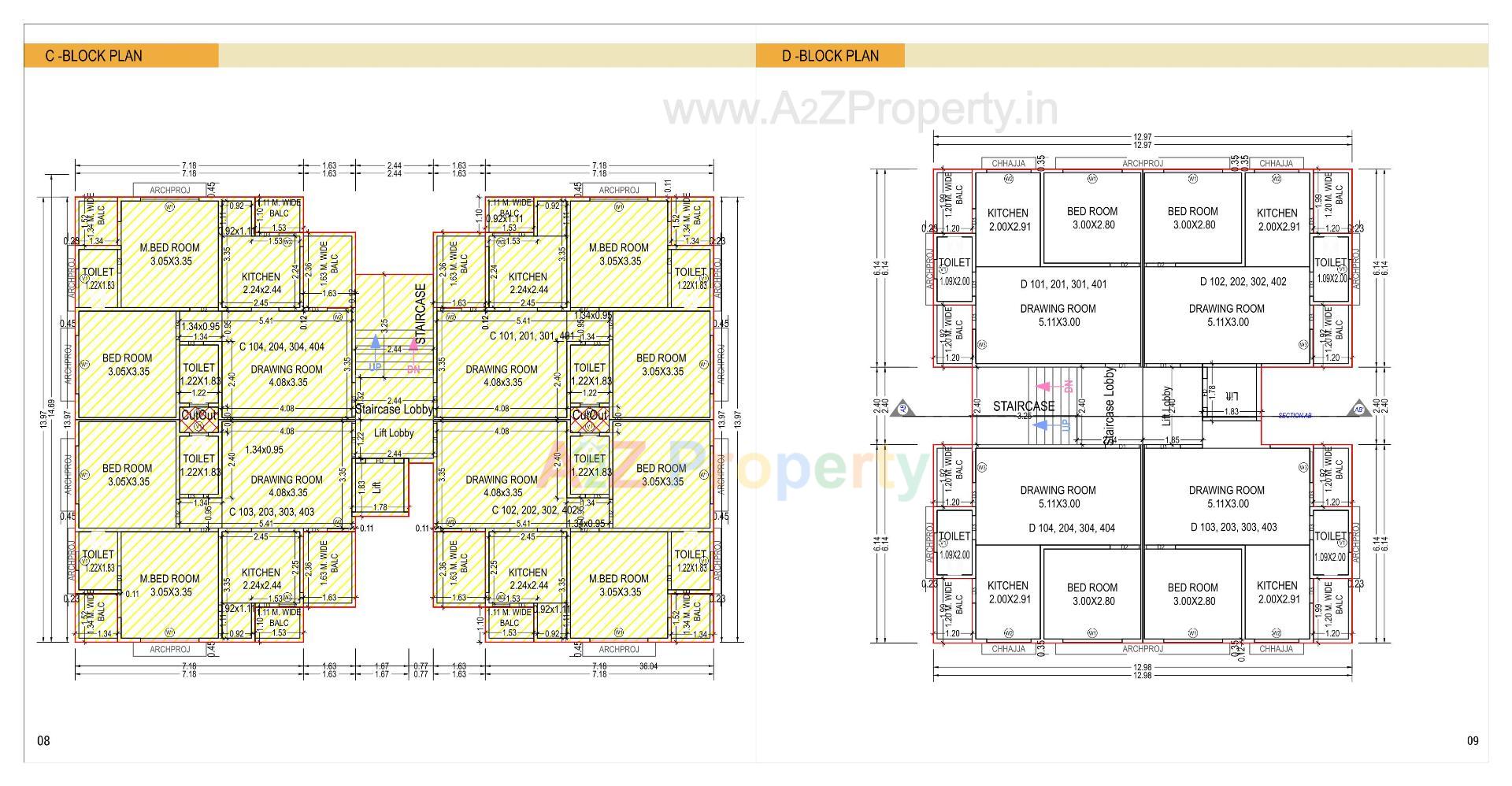 Layout of real estate project Devanshi Elegance located at Visnagar, Mehsana, Gujarat