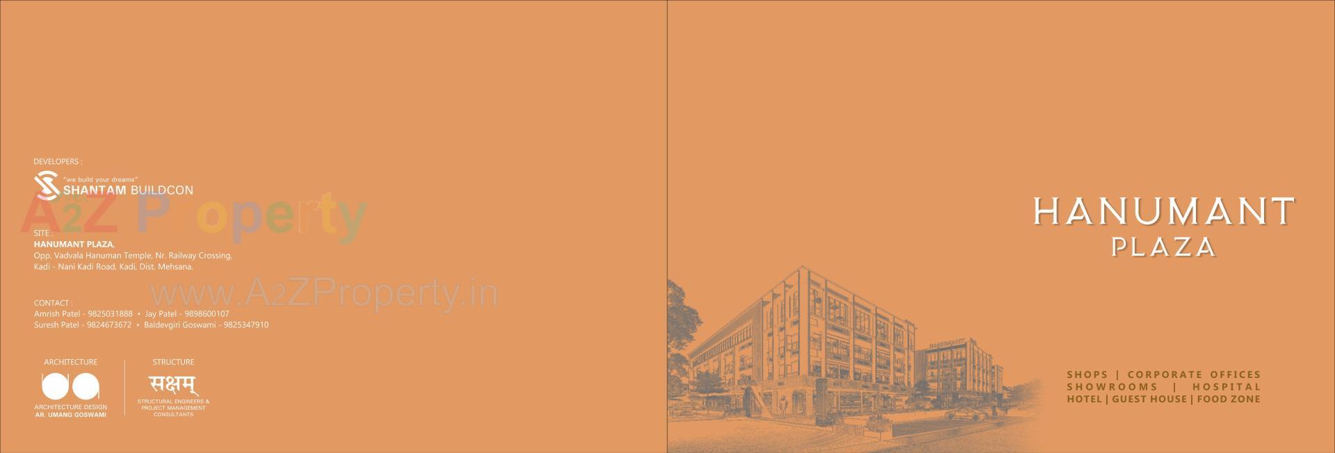  of real estate project Hanumant Plaza located at Kadi, Mehsana, Gujarat