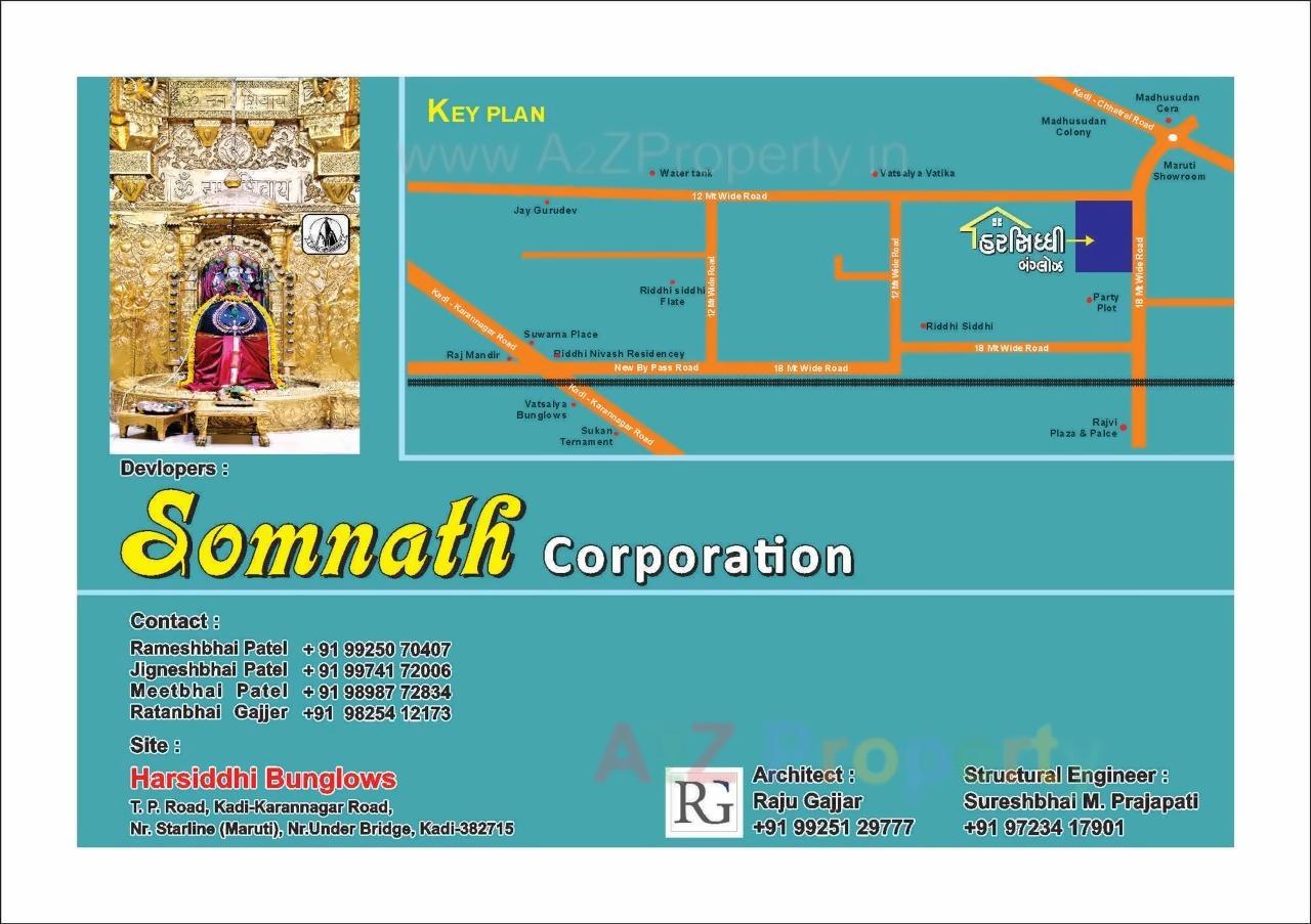  of real estate project Harsiddhi Bunglows located at Mehsana, Mehsana, Gujarat