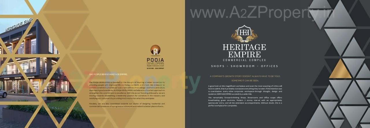  of real estate project Heritage Empire located at Visnagar, Mehsana, Gujarat