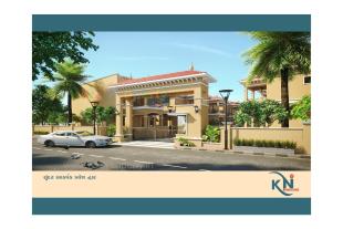 Elevation of real estate project K N Bangalows located at Kadi, Mehsana, Gujarat