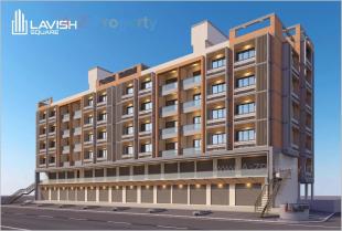 Elevation of real estate project Lavish Square located at Kadi, Mehsana, Gujarat