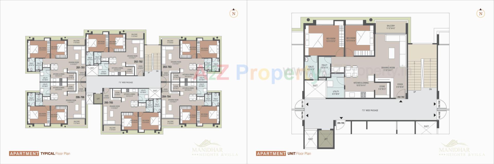 Layout of real estate project Manidhar Heights   Villa located at Mahesana, Mehsana, Gujarat