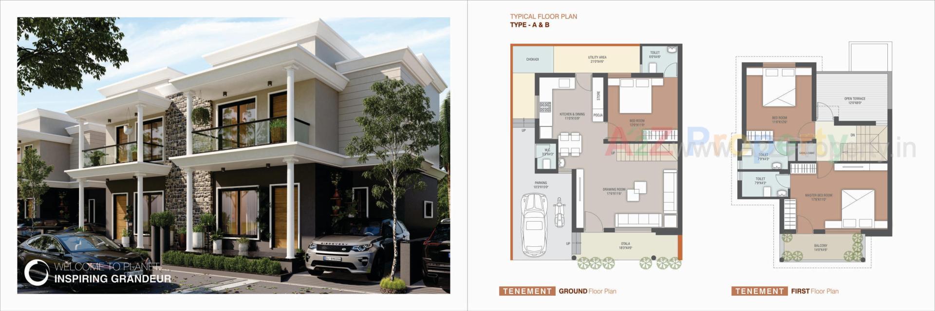 Layout of real estate project Manidhar Heights   Villa located at Mahesana, Mehsana, Gujarat