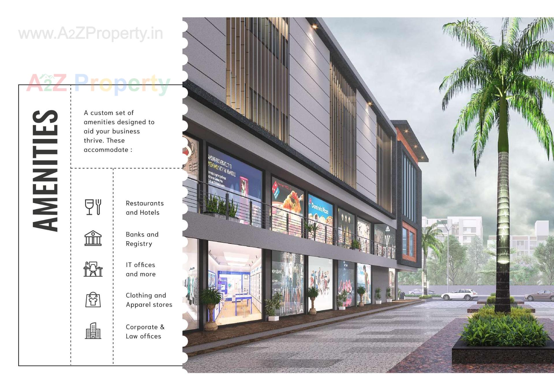 Layout of real estate project Nirman The Bussiness Hub located at Mehsana, Mehsana, Gujarat