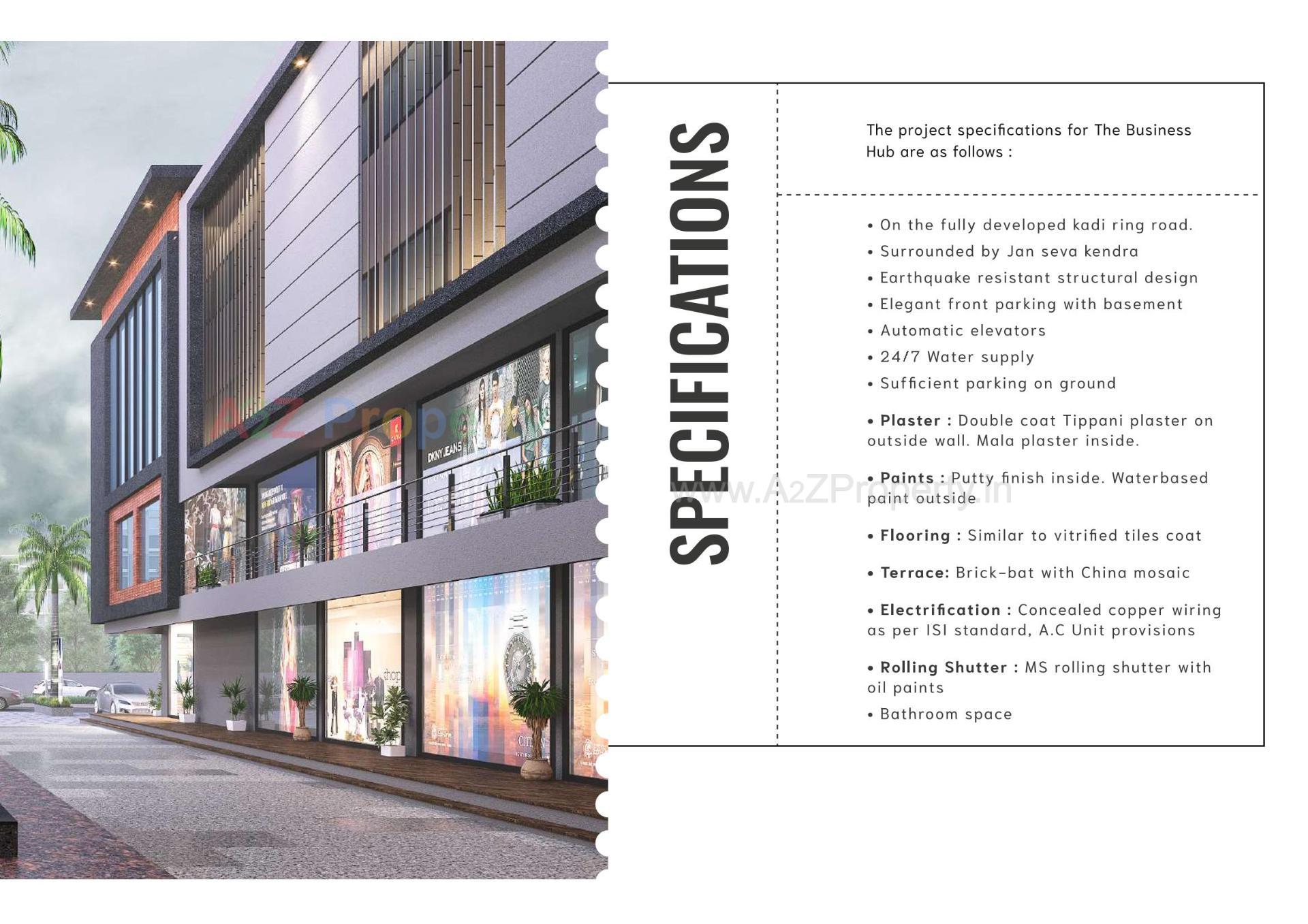  of real estate project Nirman The Bussiness Hub located at Mehsana, Mehsana, Gujarat