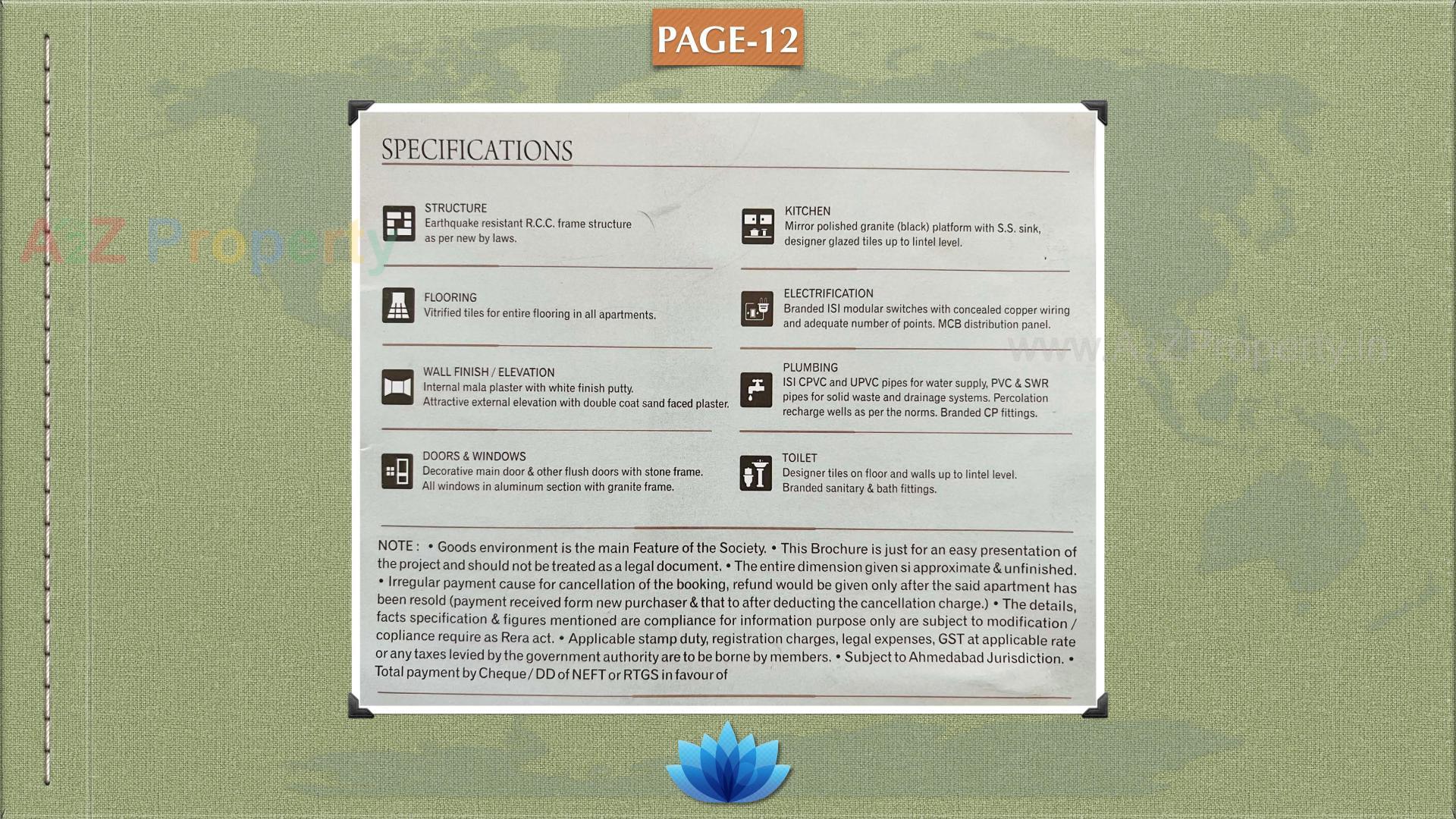  of real estate project Paradise Enclave located at Kadi, Mehsana, Gujarat