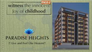 Elevation of real estate project Paradise Heights located at Kadi, Mehsana, Gujarat