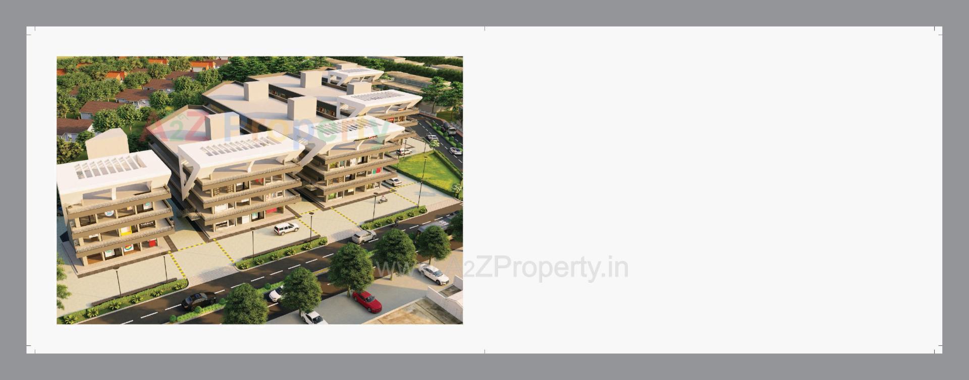 Layout of real estate project Pramukh Btc located at Visnagar, Mehsana, Gujarat