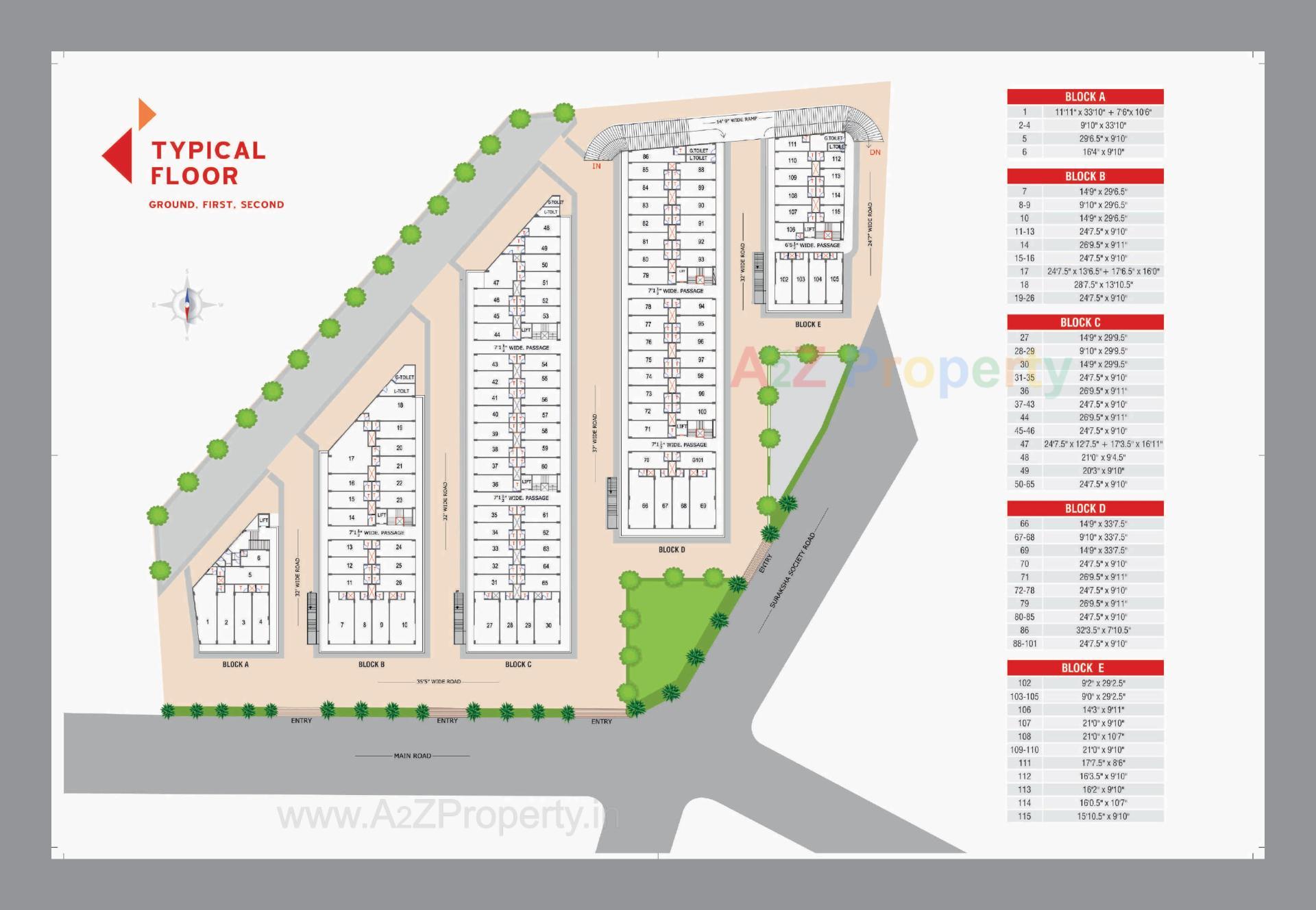  of real estate project Pramukh Btc located at Visnagar, Mehsana, Gujarat