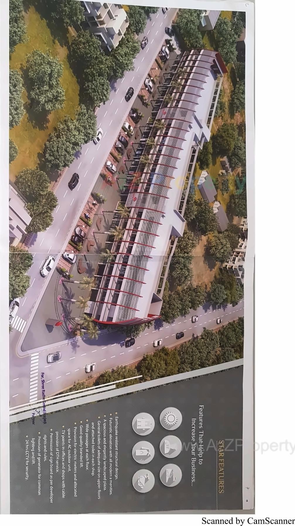 3D Elevation of real estate project Radhe Govind located at Mehsana, Mehsana, Gujarat