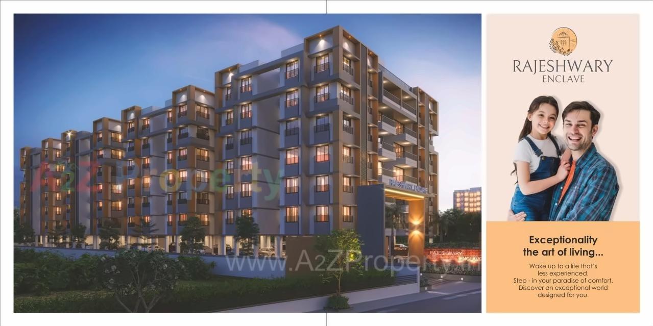 3D Elevation of real estate project Rajeshwari Enclave located at Mehsana, Mehsana, Gujarat