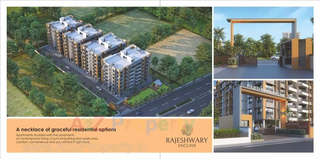 3D Elevation of real estate project Rajeshwari Enclave located at Mehsana, Mehsana, Gujarat