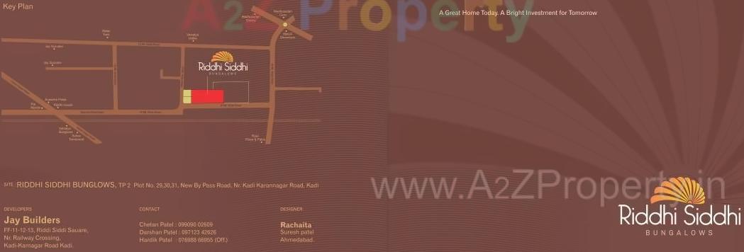  of real estate project Riddhi Sidhhi Bunglows located at Kadi, Mehsana, Gujarat