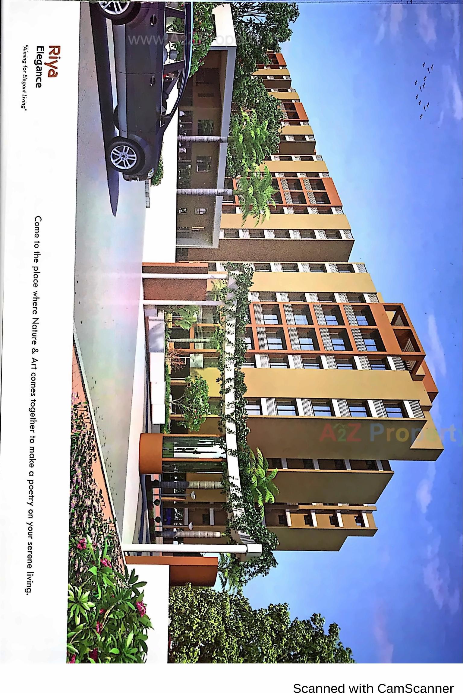 3D Elevation of real estate project Riya Elegance located at Mehsana, Mehsana, Gujarat