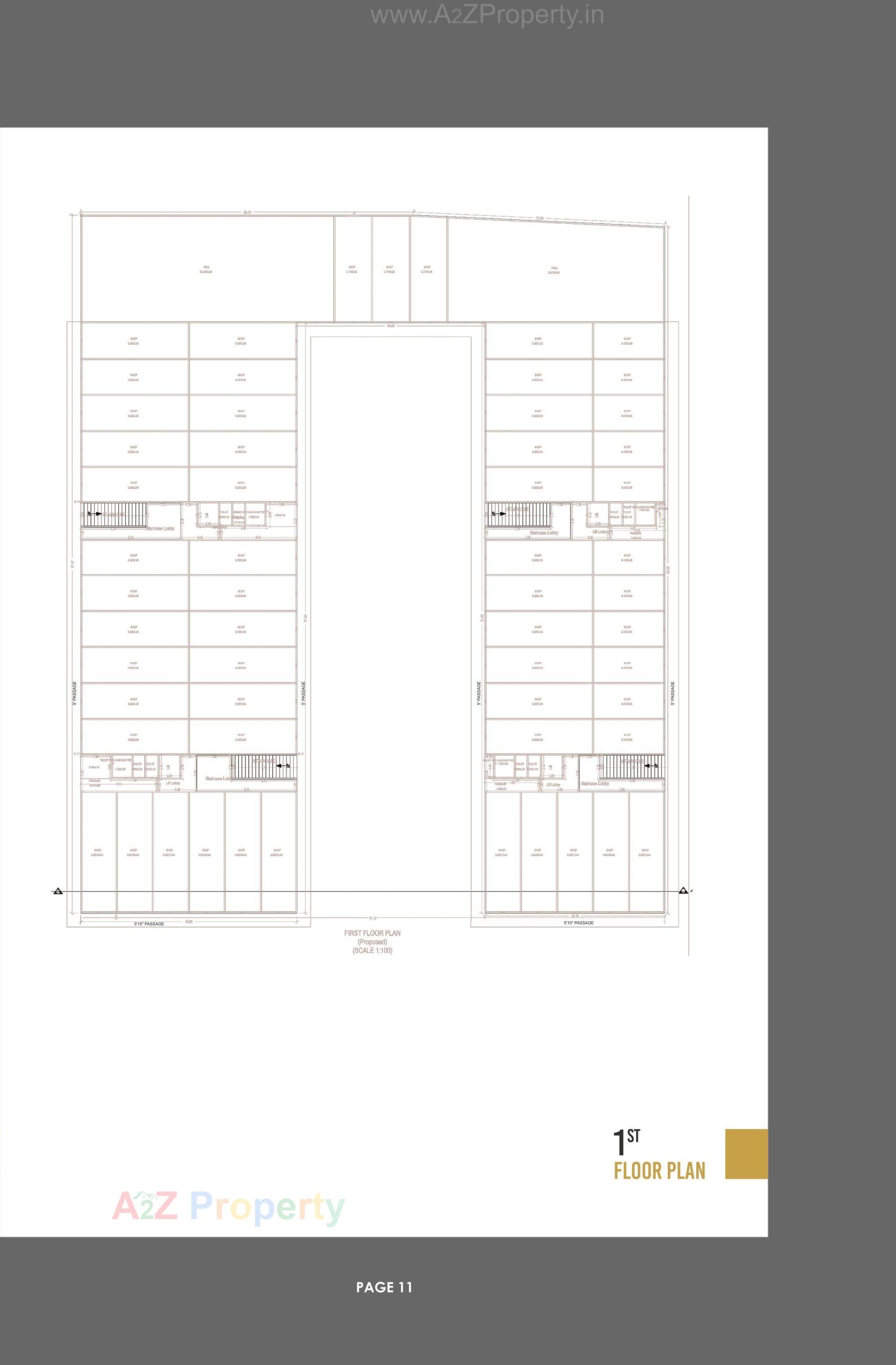 Layout of real estate project Sanskruti S Square located at Visnagar, Mehsana, Gujarat