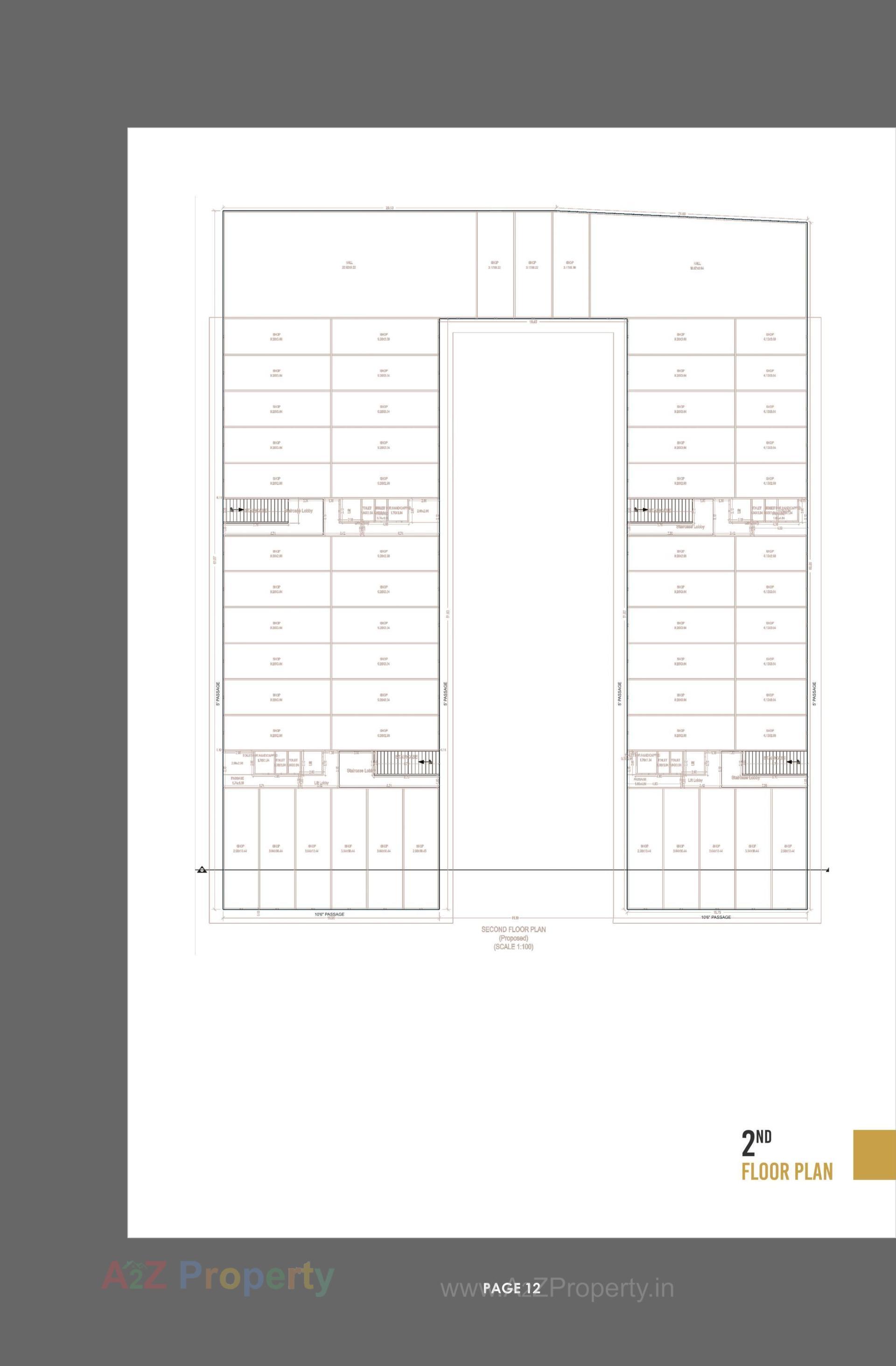 Layout of real estate project Sanskruti S Square located at Visnagar, Mehsana, Gujarat