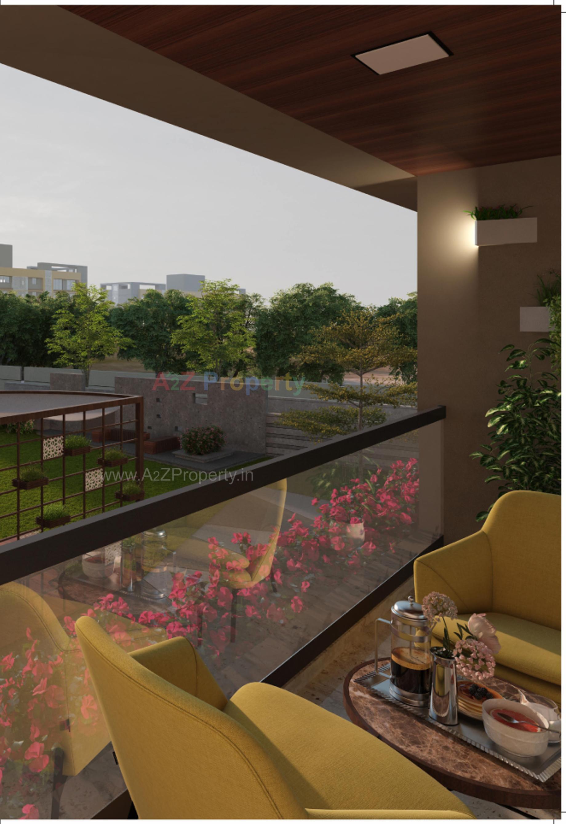 3D Elevation of real estate project Saundarya Skylon located at Mehsana, Mehsana, Gujarat