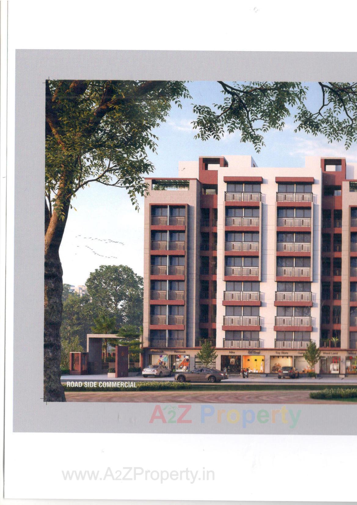 3D Elevation of real estate project Shiv Ganga Parisar located at Mehsana, Mehsana, Gujarat