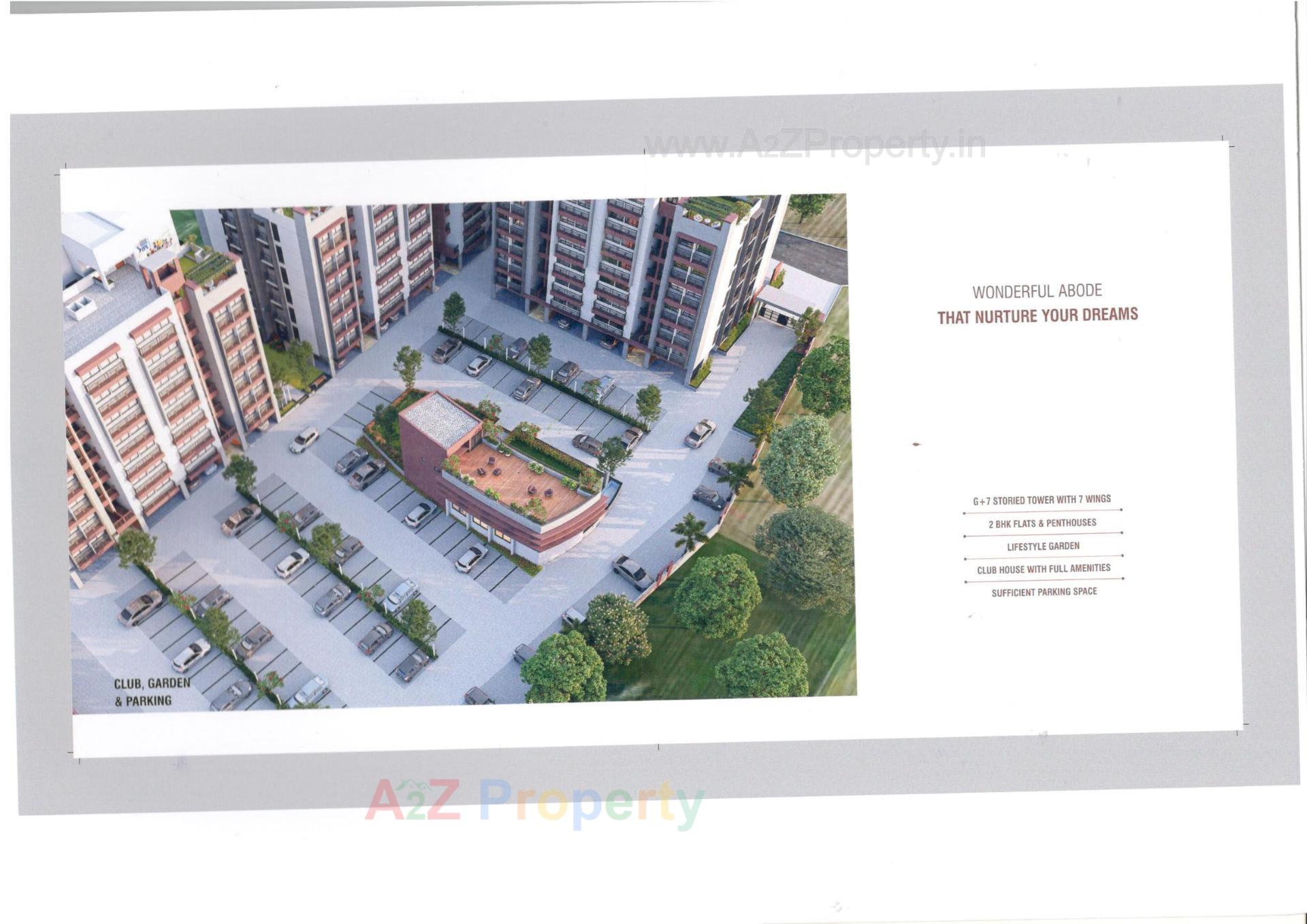 Layout of real estate project Shiv Ganga Parisar located at Mehsana, Mehsana, Gujarat