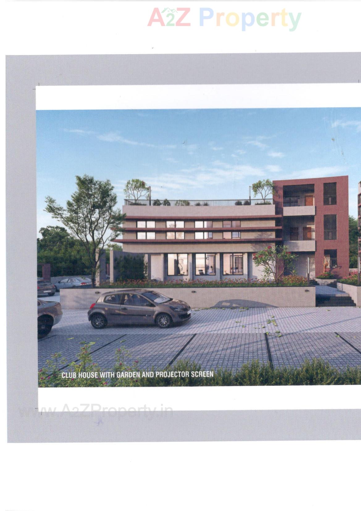 3D Elevation of real estate project Shiv Ganga Parisar located at Mehsana, Mehsana, Gujarat