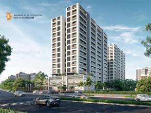 Elevation of real estate project Shiv Ganga Sky located at Nagalpur, Mehsana, Gujarat