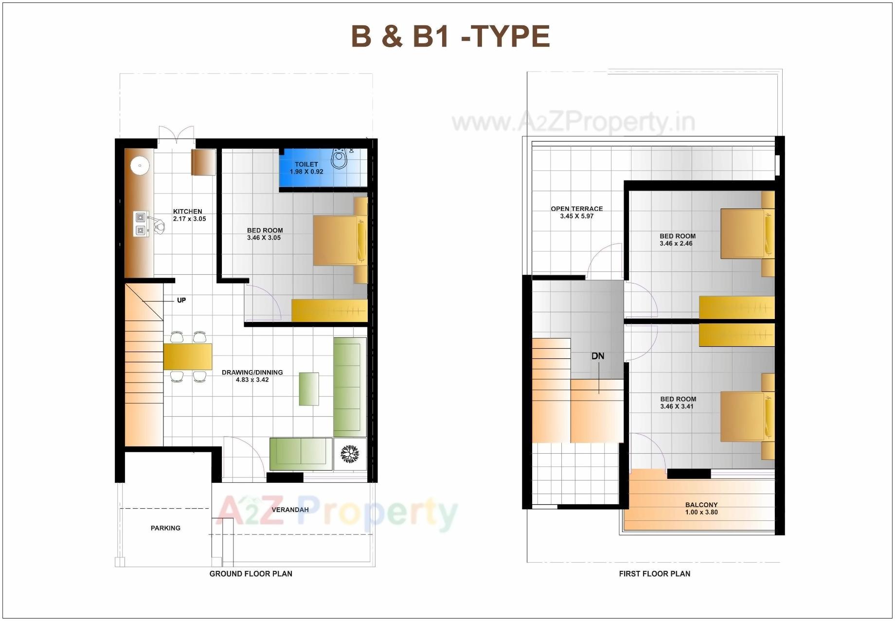 Layout of real estate project Shiv Palace located at Kadi, Mehsana, Gujarat