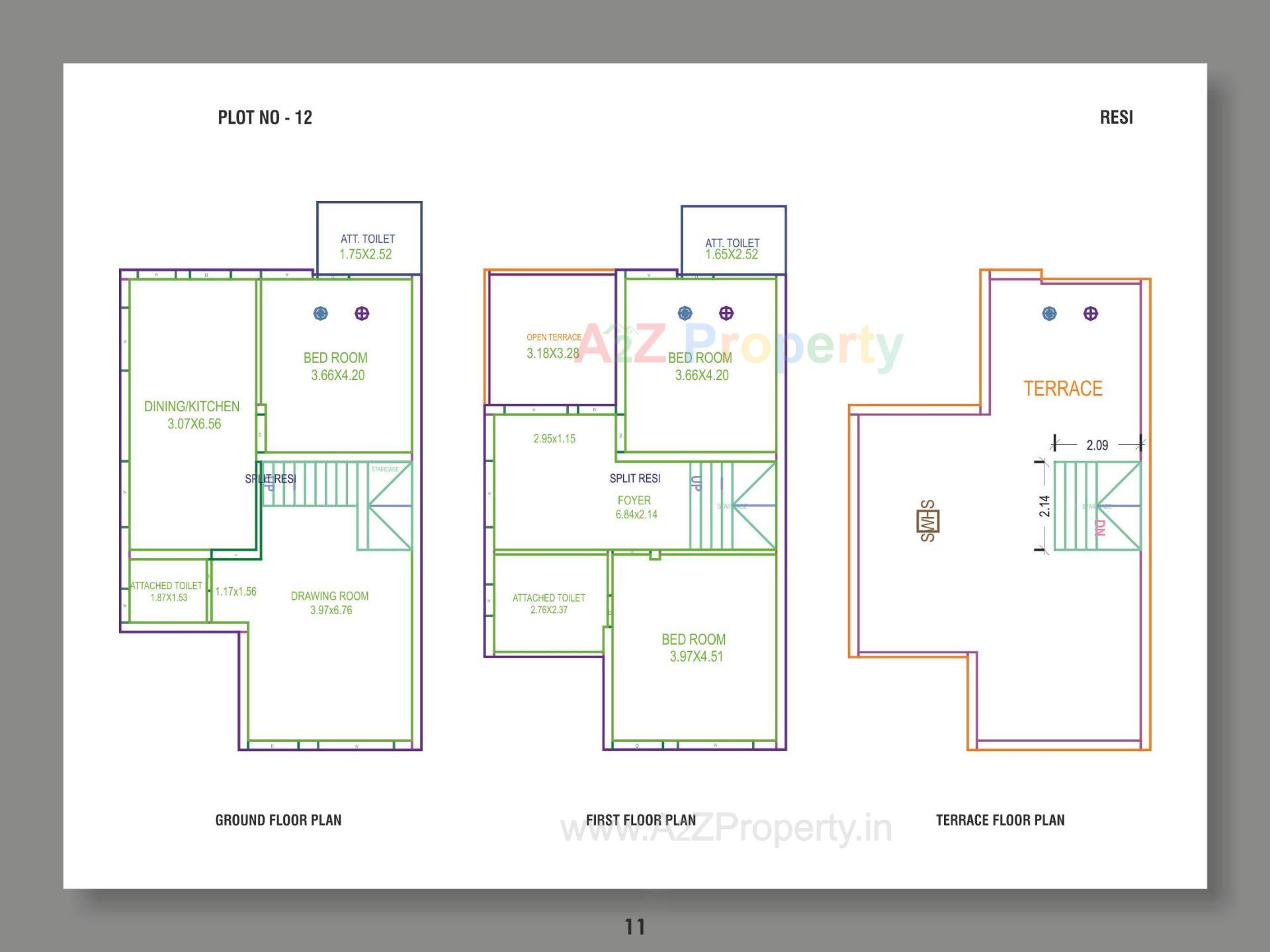 Layout of real estate project Shivalay Heritage located at Mehsana, Mehsana, Gujarat