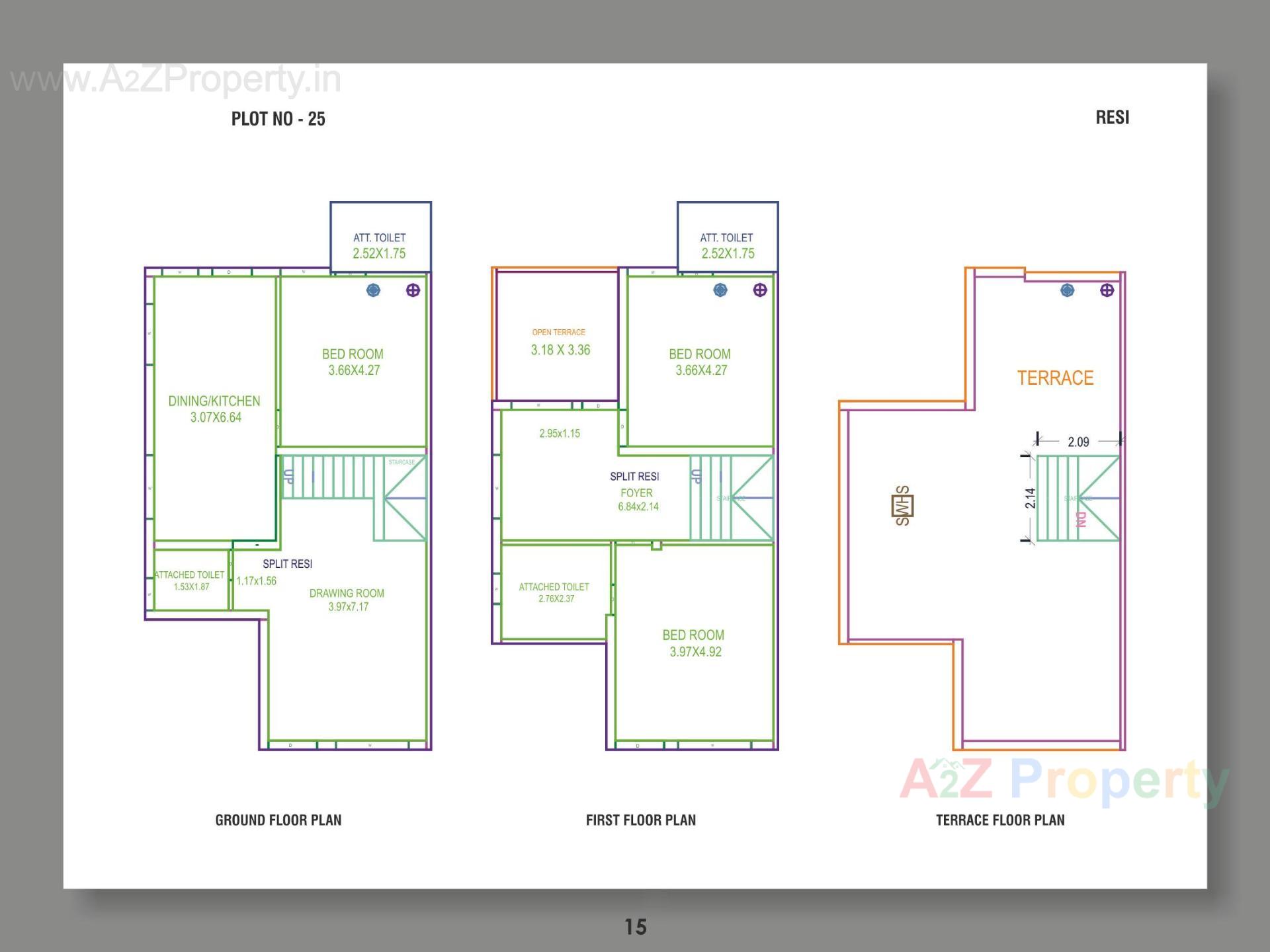 Layout of real estate project Shivalay Heritage located at Mehsana, Mehsana, Gujarat