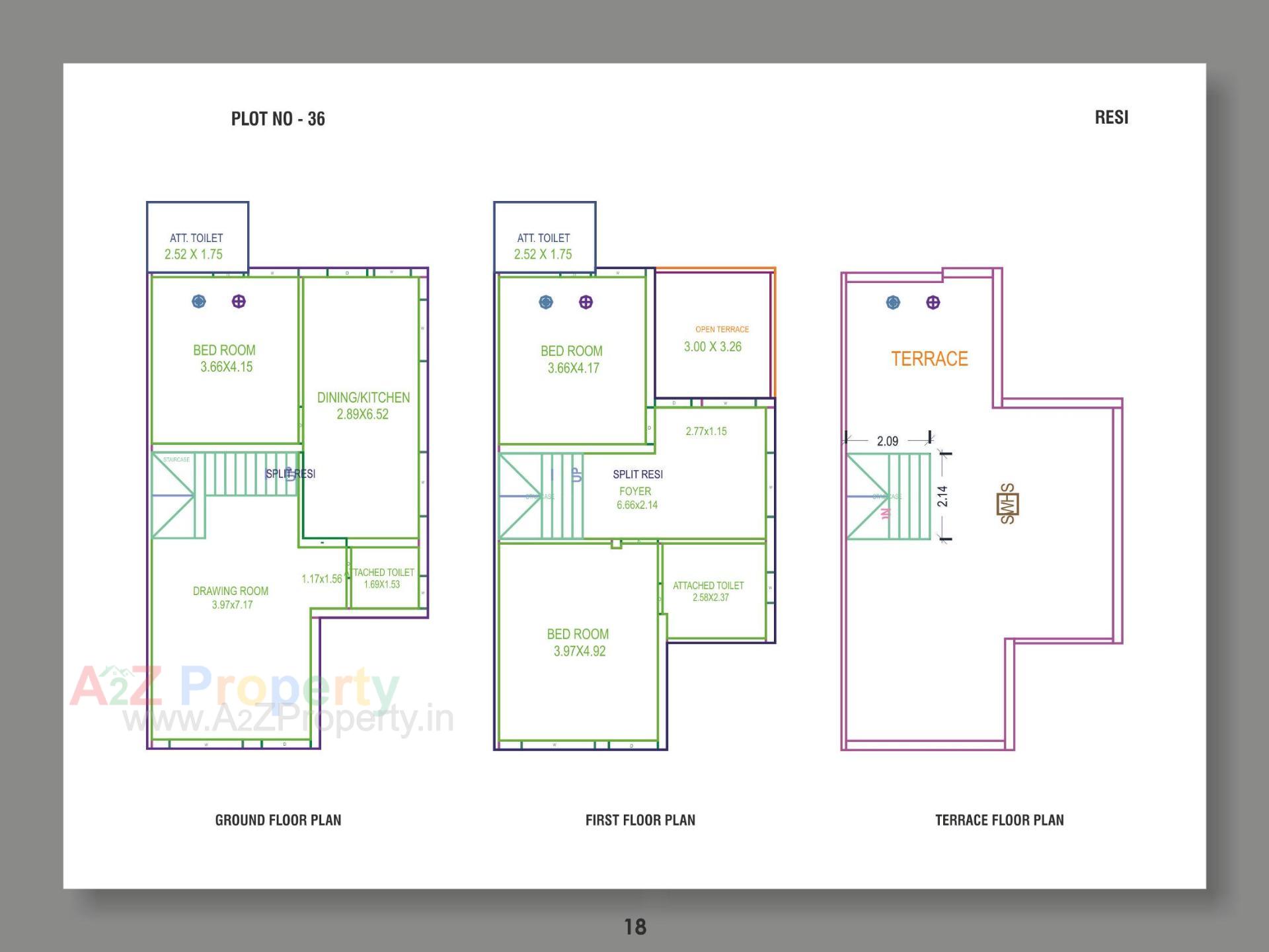 Layout of real estate project Shivalay Heritage located at Mehsana, Mehsana, Gujarat