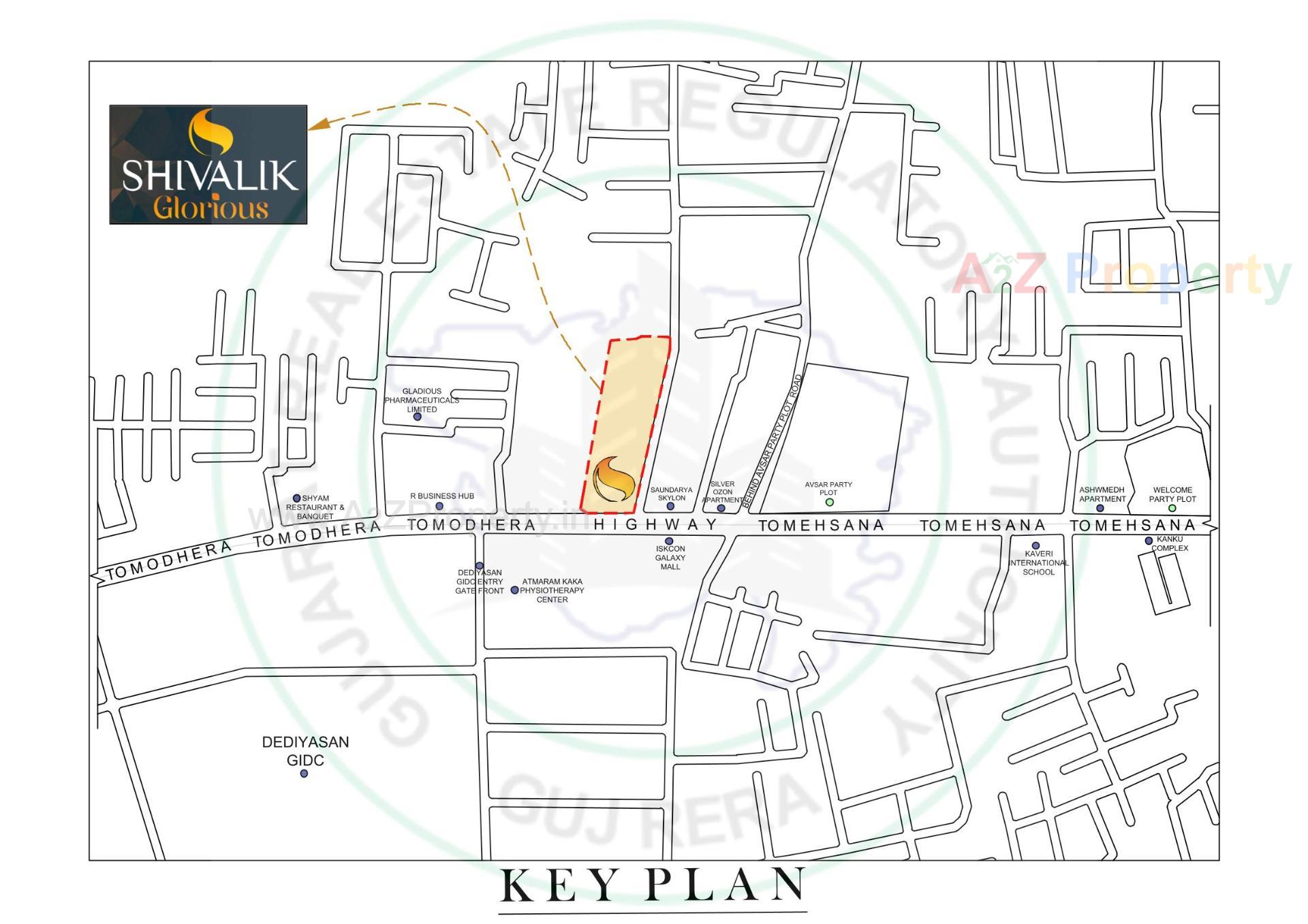  of real estate project Shivalik Glorious located at Nagalpur, Mehsana, Gujarat