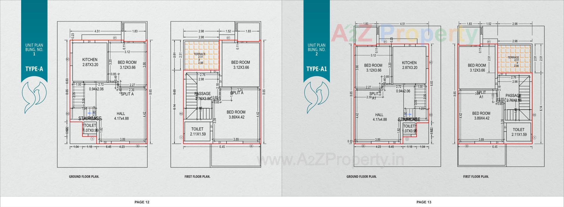 Layout of real estate project Shivalik Residency   Shivalik Heights located at Kadi, Mehsana, Gujarat