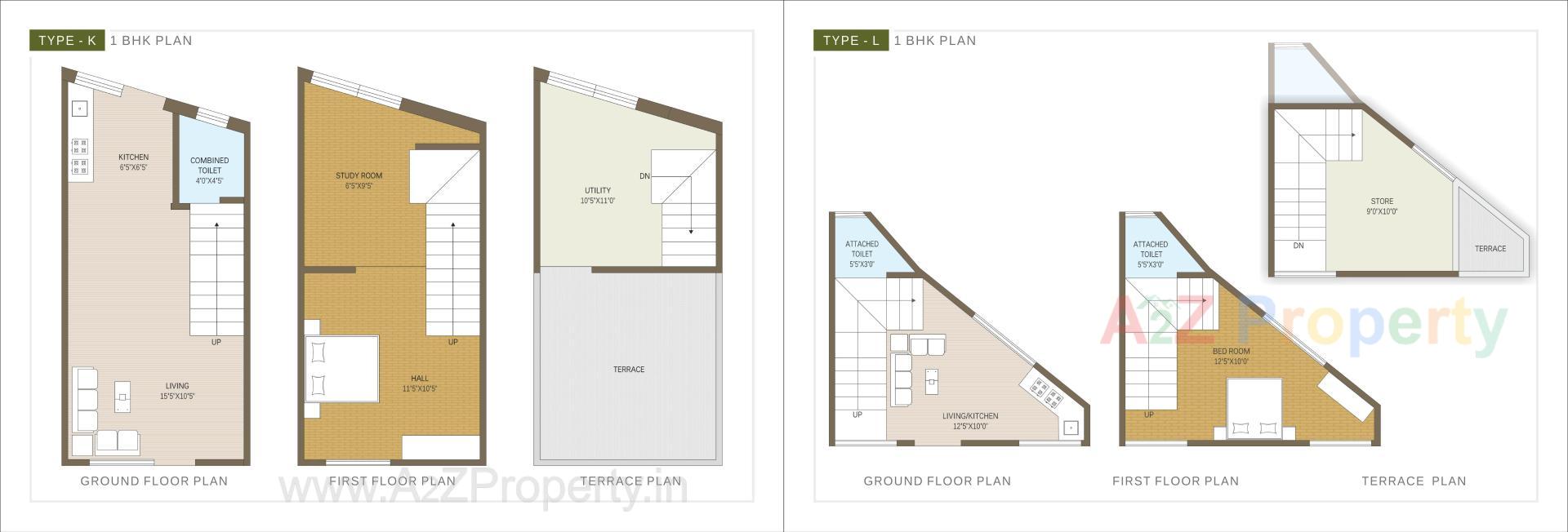 Layout of real estate project Shree Awas located at Kadi, Mehsana, Gujarat