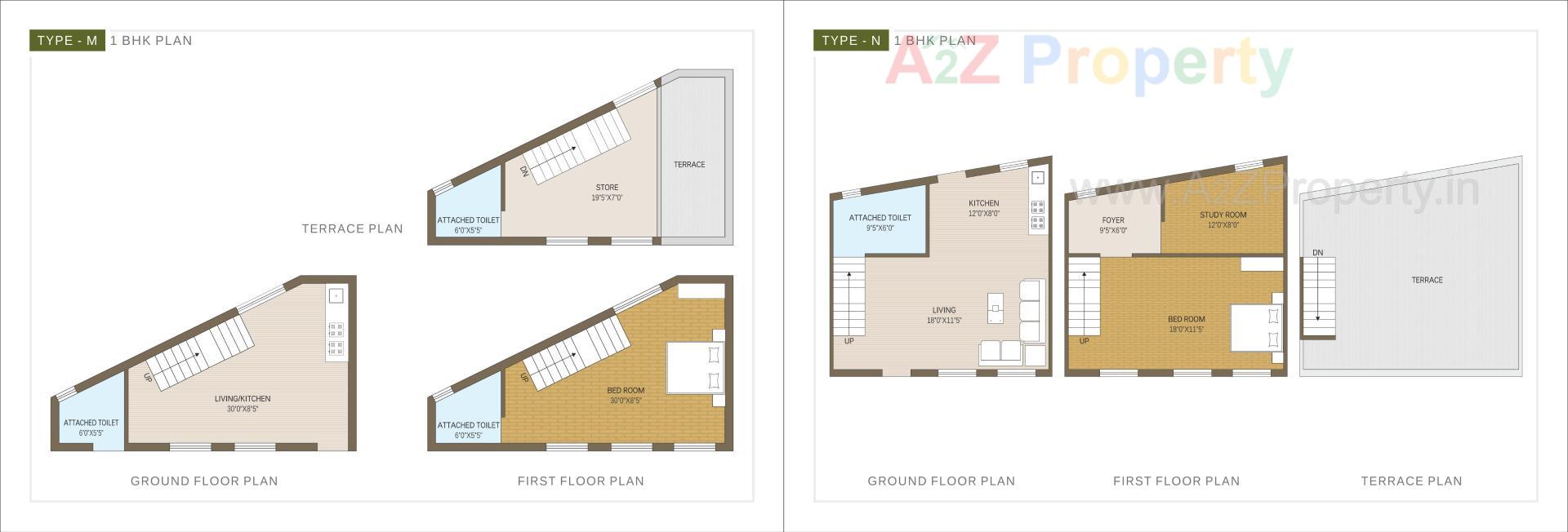 Layout of real estate project Shree Awas located at Kadi, Mehsana, Gujarat
