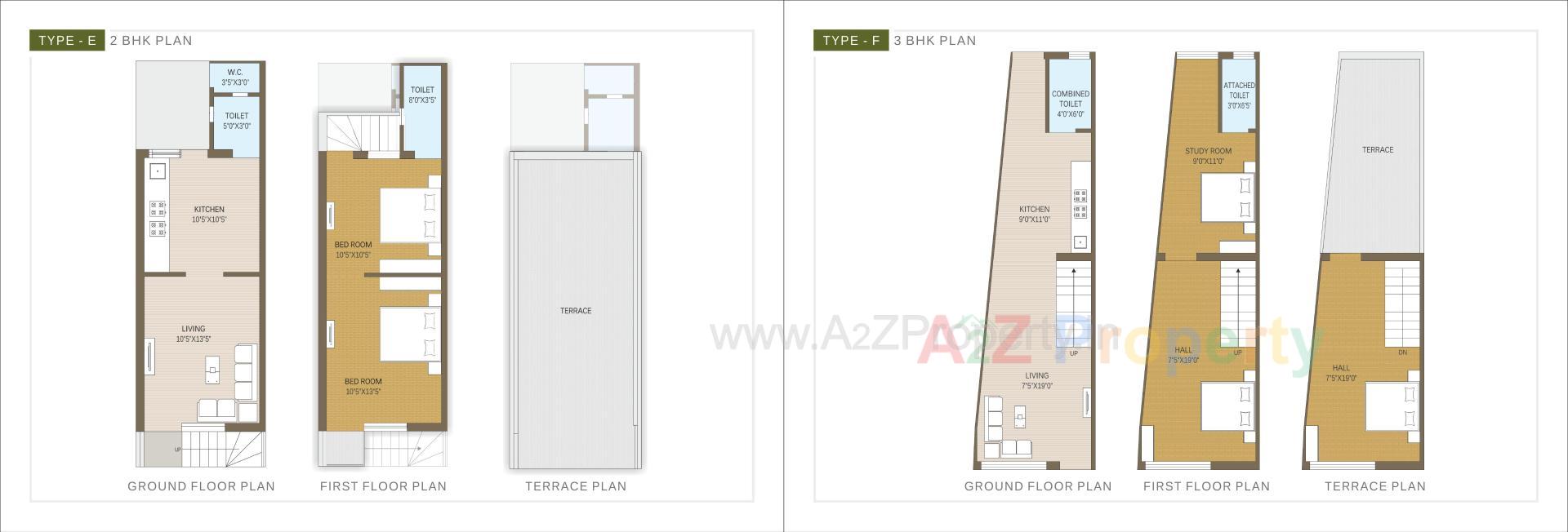 Layout of real estate project Shree Awas located at Kadi, Mehsana, Gujarat