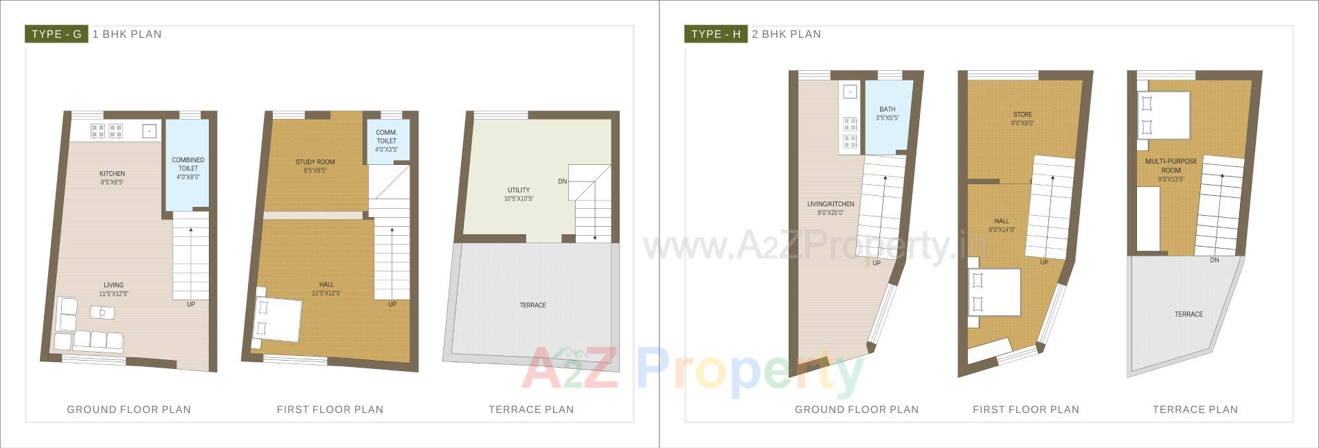 Layout of real estate project Shree Awas located at Kadi, Mehsana, Gujarat