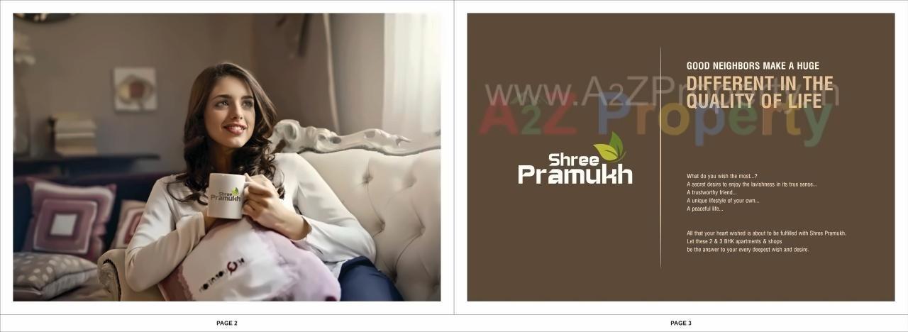  of real estate project Shree Pramukh Apartments located at Visnagar, Mehsana, Gujarat