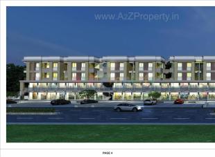 Elevation of real estate project Shree Pramukh Apartments located at Visnagar, Mehsana, Gujarat