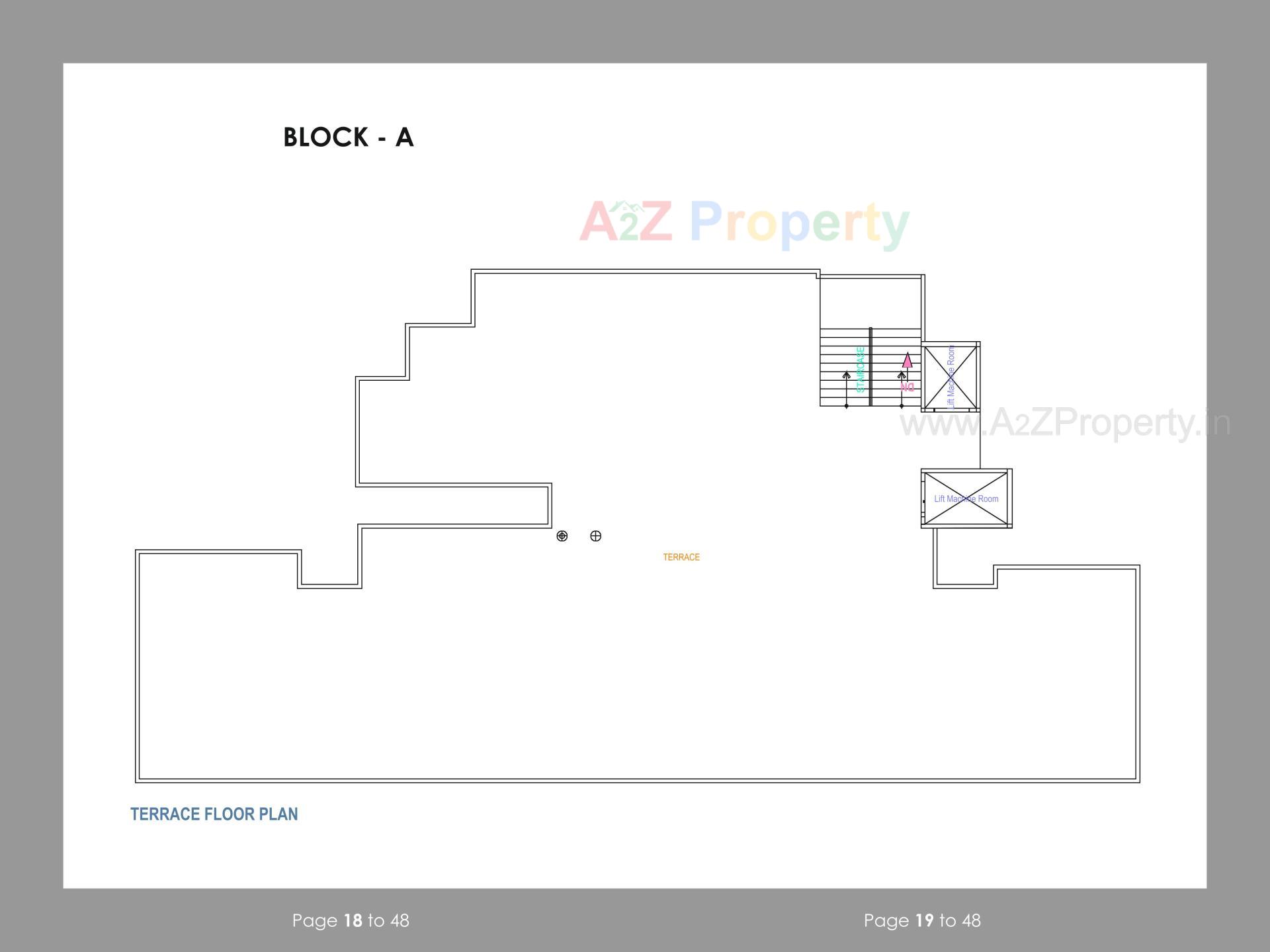 Layout of real estate project Shubh Heights located at Mehsana, Mehsana, Gujarat